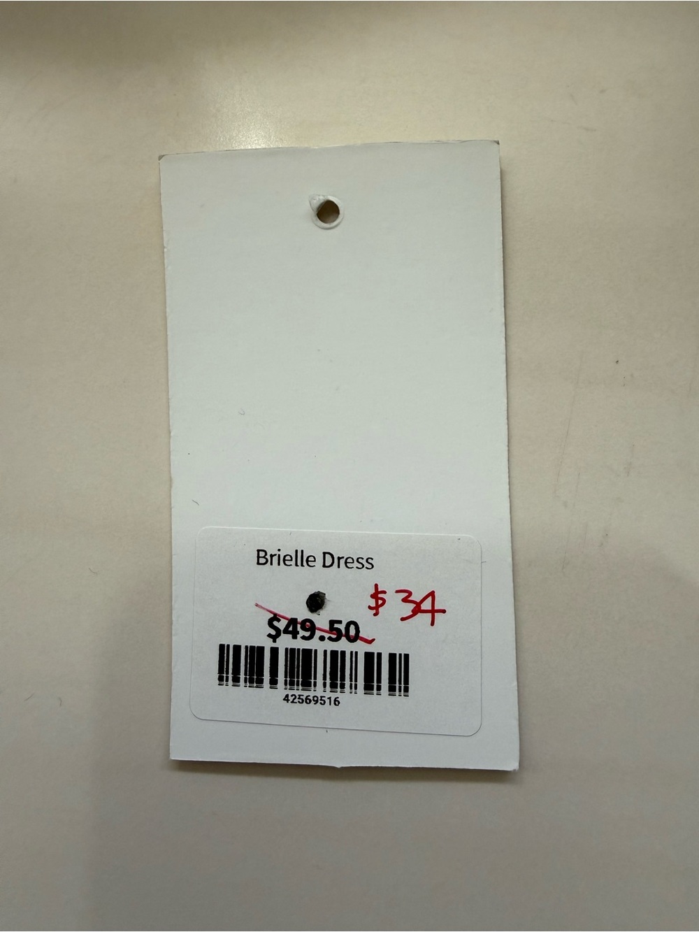 Cream Floral Square-Neck Sundress - Picture 13 of 14